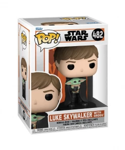 Star Wars Funko Pop! The Mandalorian - Luke Skywalker W/ Grogu (482)