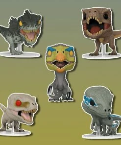 Funko Pop POP Movies: Jurassic World Dominion - Complete Set Of 5 Dinosaurs [PRE-ORDER]
