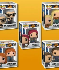 Funko Pop Movies & Television POP Movies: Jurassic World Dominion - Complete Set Of 5 Humans [PRE-ORDER]