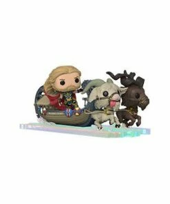 Funko Pop Hero's & Villian's POP Rides: Marvel Studios' Thor: Love And Thunder - Goat Boat With Thor, Toothgnasher & Toothgrinder [PRE-ORDER]
