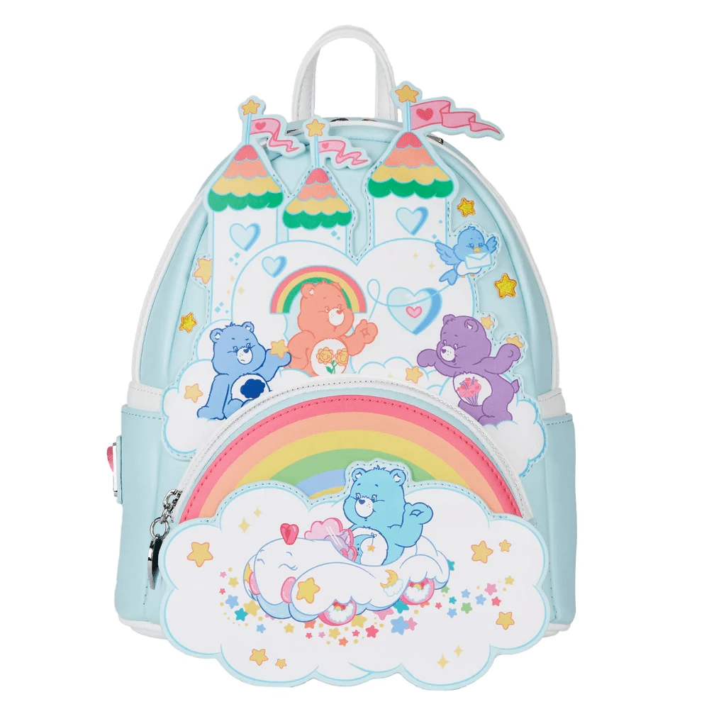 Loungefly Care Bears 40th Anniversary Mini Backpack 1 Loungefly Care Bears 40th Anniversary Mini Backpack
