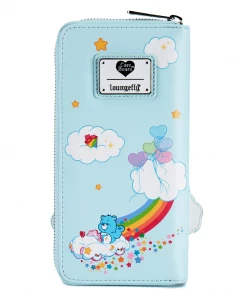 Loungefly Care Bears 40th Anniversary Zip Around Wallet
