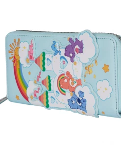 Loungefly Care Bears 40th Anniversary Zip Around Wallet