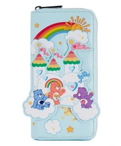 Loungefly Care Bears 40th Anniversary Zip Around Wallet