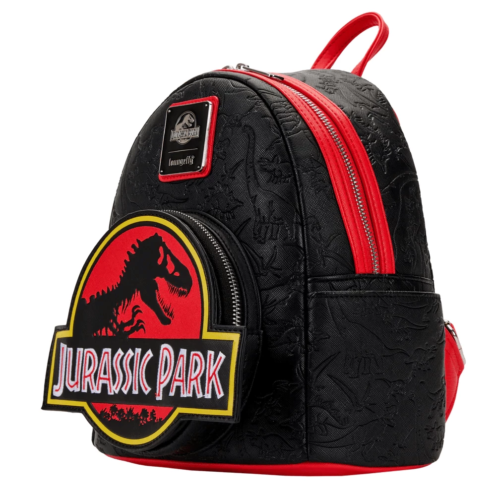 Loungefly Jurassic Park Logo Mini Backpack 3 Loungefly Jurassic Park Logo Mini Backpack
