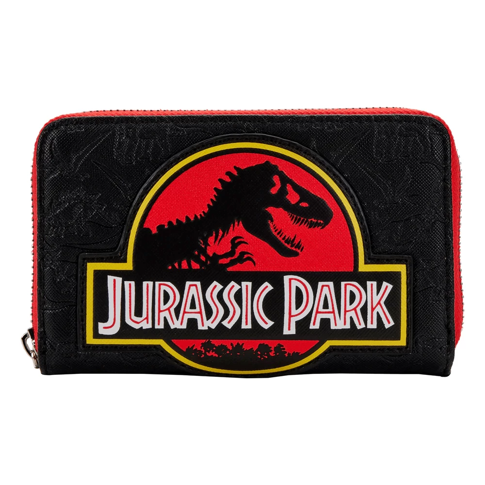 Loungefly Jurassic Park Logo Zip Around Wallet 1 Loungefly Jurassic Park Logo Zip Around Wallet