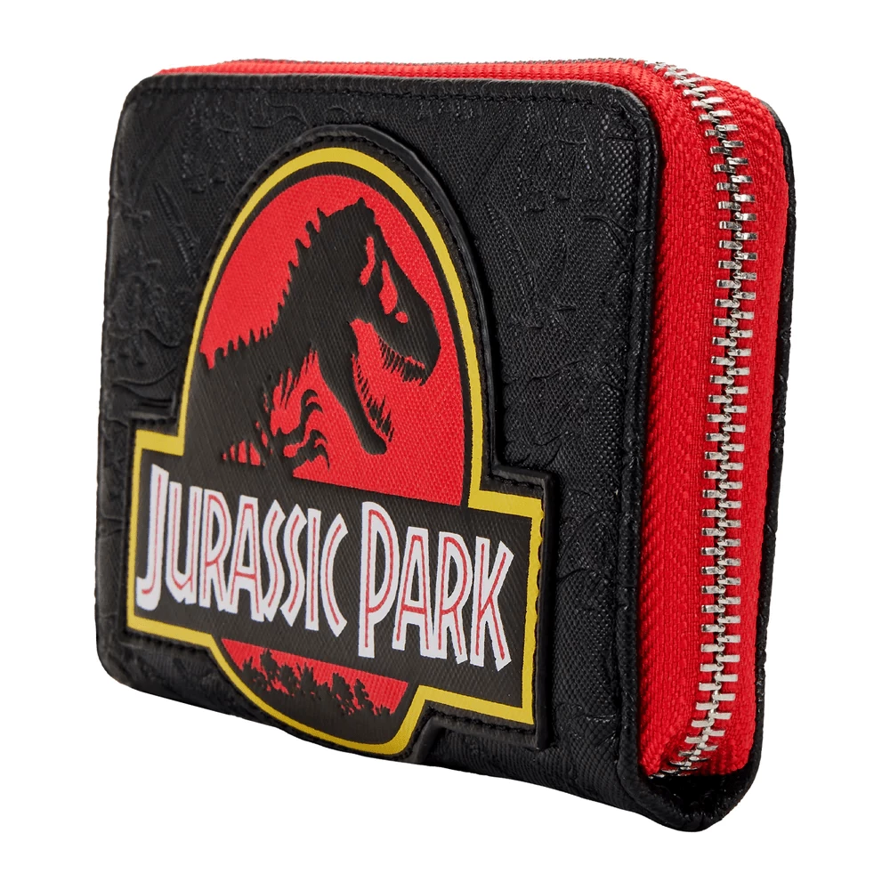 Loungefly Jurassic Park Logo Zip Around Wallet 3 Loungefly Jurassic Park Logo Zip Around Wallet