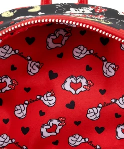 Loungefly Mickey And Minnie Mouse Love Mini Backpack Disney