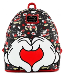 Loungefly Mickey And Minnie Mouse Love Mini Backpack Disney