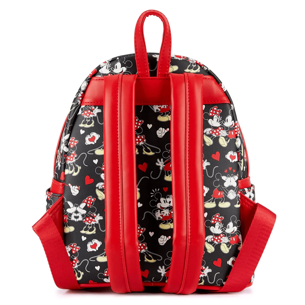 Loungefly Mickey And Minnie Mouse Love Mini Backpack Disney 3 Loungefly Mickey And Minnie Mouse Love Mini Backpack Disney