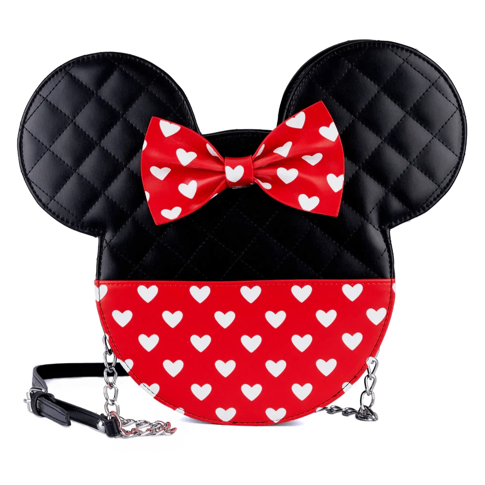 Loungefly Mickey And Minnie Mouse Love Reversible Crossbody Bag Disney 1 Loungefly Mickey And Minnie Mouse Love Reversible Crossbody Bag Disney