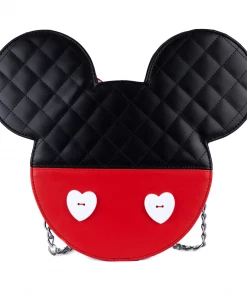 Loungefly Mickey And Minnie Mouse Love Reversible Crossbody Bag Disney