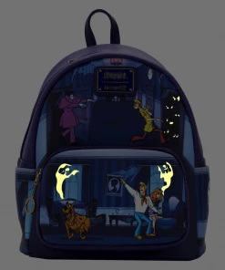 Loungefly Scooby-Doo! Ghost Chase Glow In The Dark Mini Backpack 8 Loungefly Scooby-Doo! Ghost Chase Glow In The Dark Mini Backpack