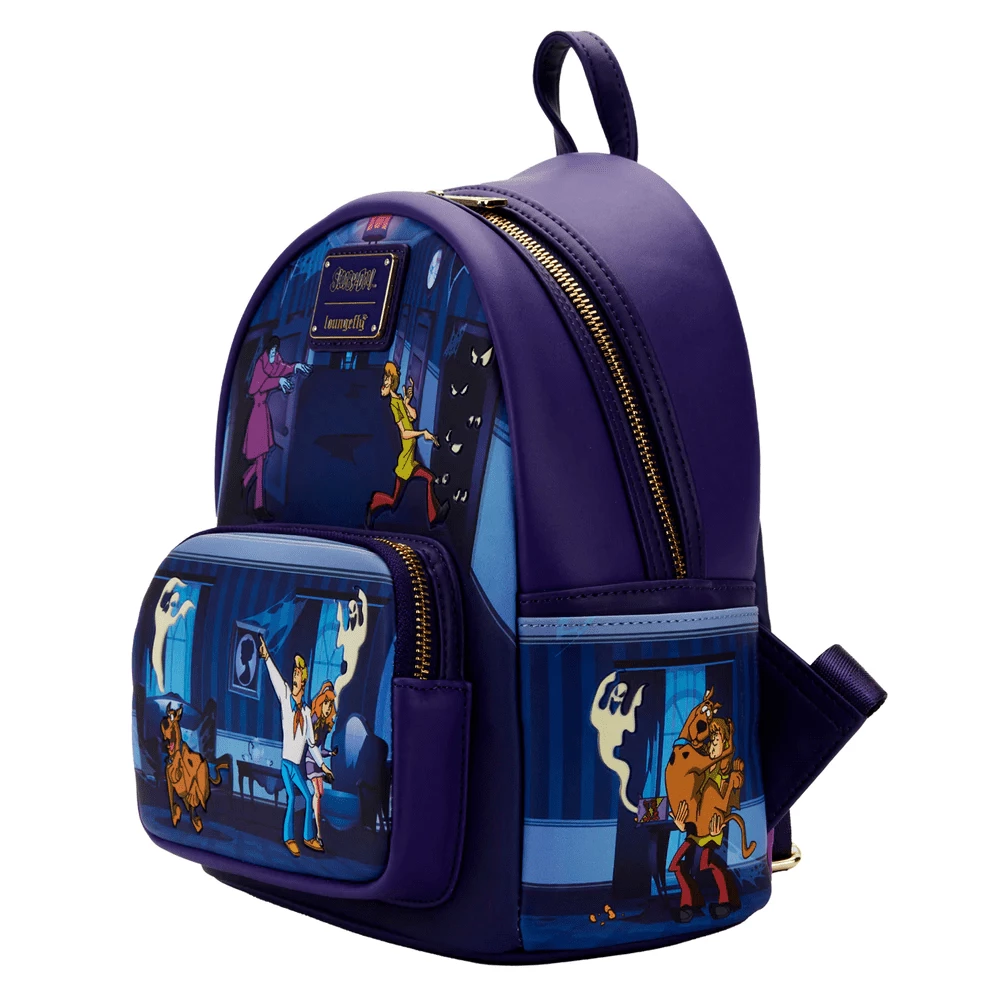 Loungefly Scooby-Doo! Ghost Chase Glow In The Dark Mini Backpack 4 Loungefly Scooby-Doo! Ghost Chase Glow In The Dark Mini Backpack