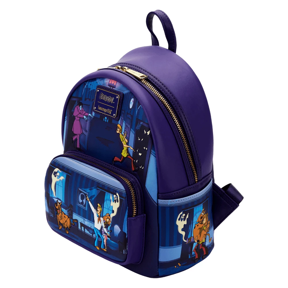 Loungefly Scooby-Doo! Ghost Chase Glow In The Dark Mini Backpack 5 Loungefly Scooby-Doo! Ghost Chase Glow In The Dark Mini Backpack