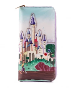 Loungefly Sleeping Beauty Castle Zip Around Wallet