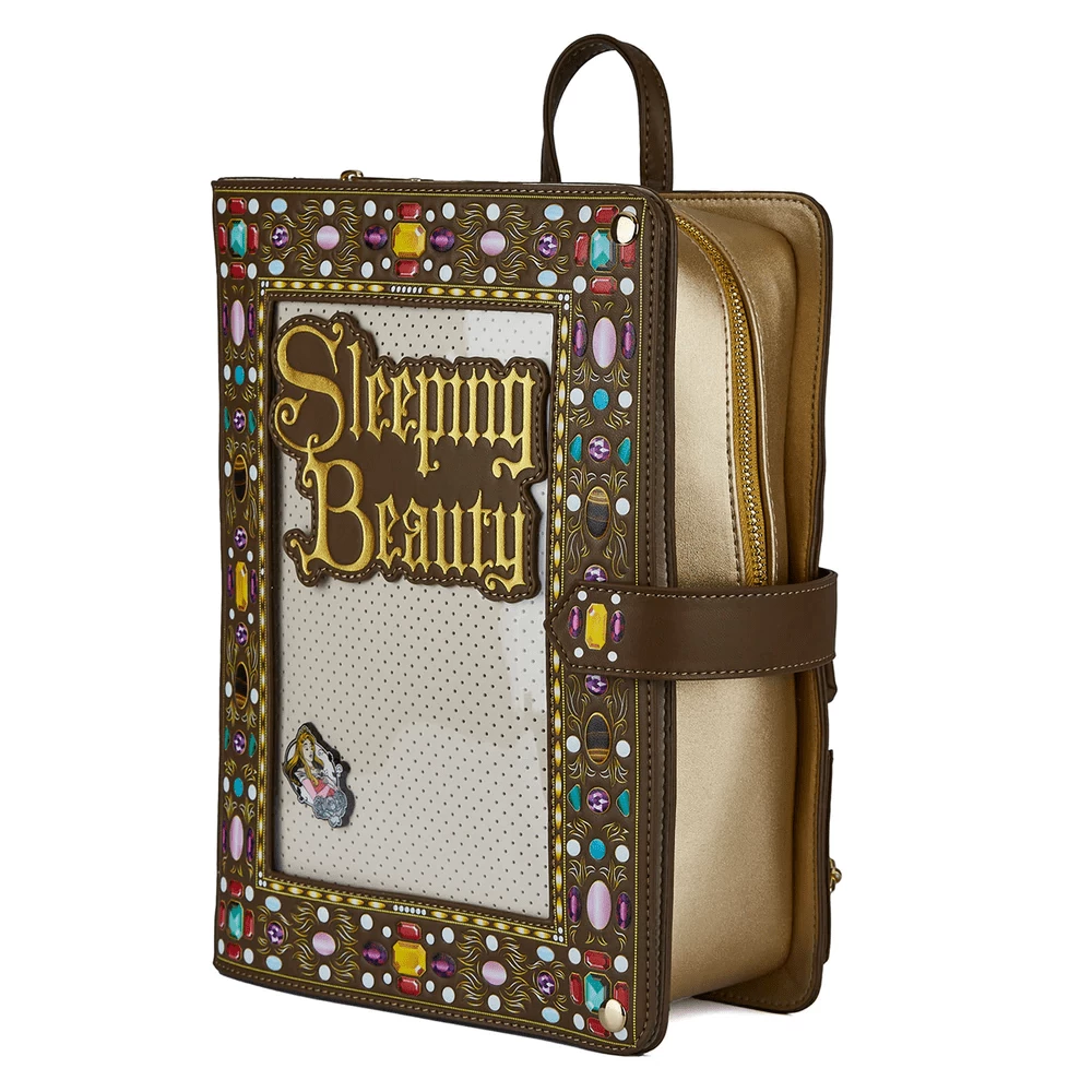 Loungefly Disney Sleeping Beauty Pin Trader Backpack 3 Loungefly Disney Sleeping Beauty Pin Trader Backpack