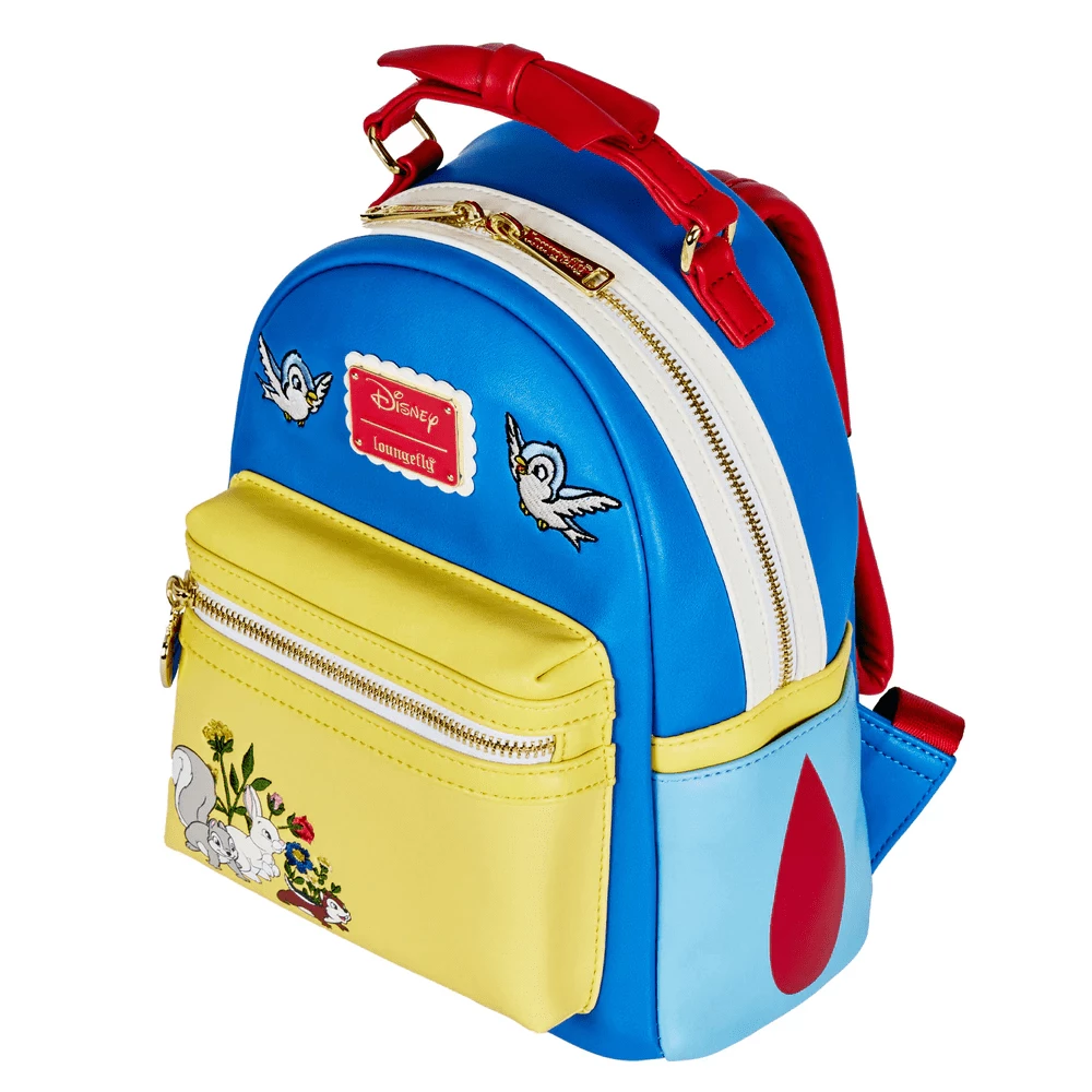 Loungefly Snow White 85th Anniversary Cosplay Mini Backpack Disney 4 Loungefly Snow White 85th Anniversary Cosplay Mini Backpack Disney