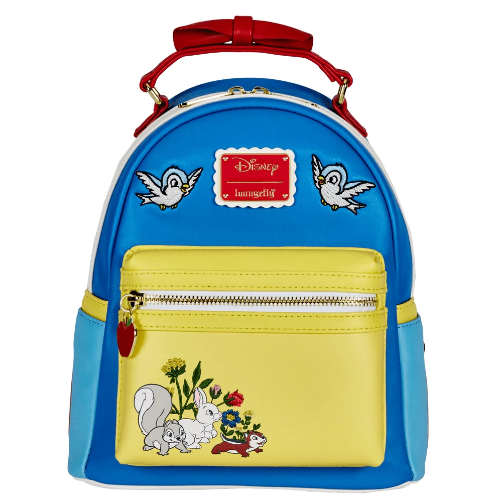 Loungefly Snow White 85th Anniversary Cosplay Mini Backpack Disney 1 Loungefly Snow White 85th Anniversary Cosplay Mini Backpack Disney