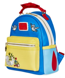 Loungefly Snow White 85th Anniversary Cosplay Mini Backpack Disney 9 Loungefly Snow White 85th Anniversary Cosplay Mini Backpack Disney