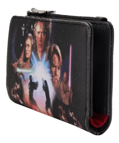 Loungefly Star Wars Prequel Trilogy Flap Wallet 7 Loungefly Star Wars Prequel Trilogy Flap Wallet