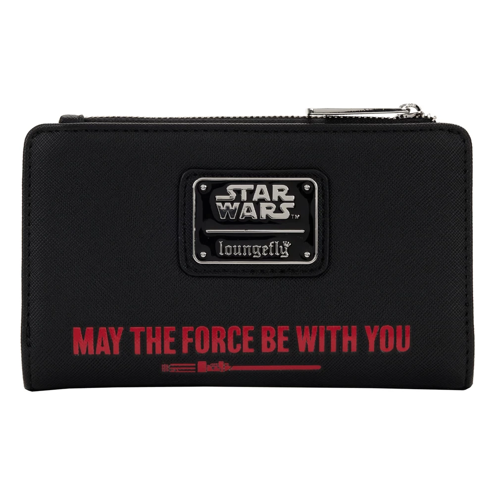 Loungefly Star Wars Prequel Trilogy Flap Wallet 3 Loungefly Star Wars Prequel Trilogy Flap Wallet