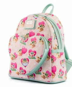 Loungefly The Mandalorian Grogu Hearts Mini Backpack Star Wars 7 Loungefly The Mandalorian Grogu Hearts Mini Backpack Star Wars