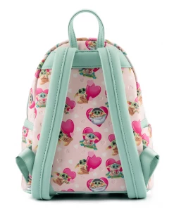 Loungefly The Mandalorian Grogu Hearts Mini Backpack Star Wars 8 Loungefly The Mandalorian Grogu Hearts Mini Backpack Star Wars