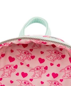 Loungefly The Mandalorian Grogu Hearts Mini Backpack Star Wars