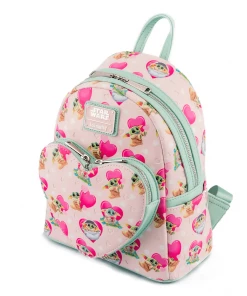 Loungefly The Mandalorian Grogu Hearts Mini Backpack Star Wars 9 Loungefly The Mandalorian Grogu Hearts Mini Backpack Star Wars