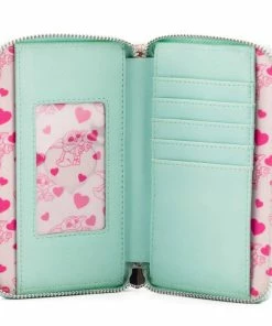 Loungefly The Mandalorian Grogu Hearts Zip Around Wallet Star Wars