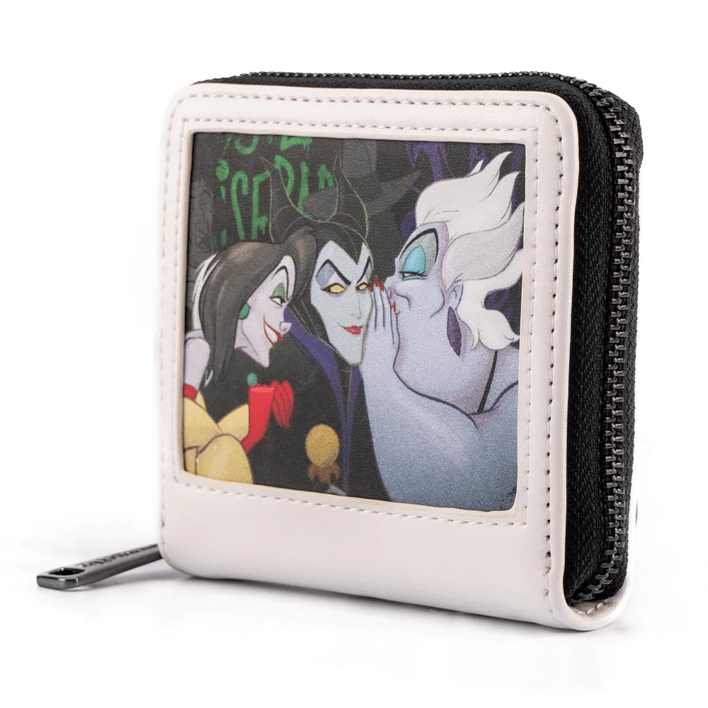 Loungefly Disney Villains Club Zip Around Wallet 4 Loungefly Disney Villains Club Zip Around Wallet